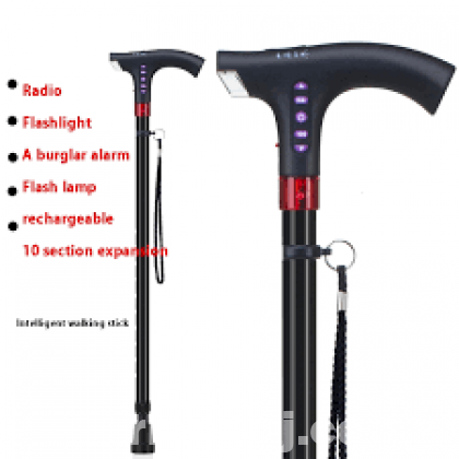 Smart Walking Stick With Light And Alarm 20% Off